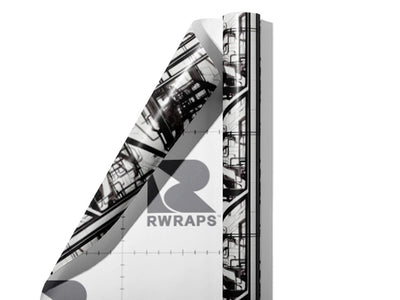 Computer Mindscape Science Fiction Wrap Film Sheets~Rwraps Series 914 Computer Mindscape Science Fiction Scrolled Sheet~3