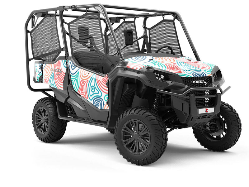 Concentric  Cobblestone Utility Vehicle Vinyl Wrap