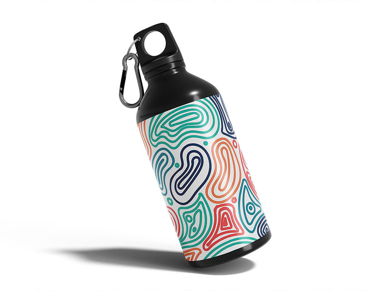 Water Bottle DIY Stickers