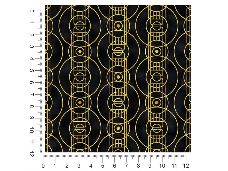 concentric circles art deco 1ft x 1ft Craft Sheets