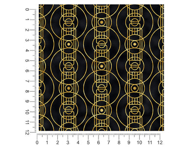 concentric circles art deco 1ft x 1ft Craft Sheets