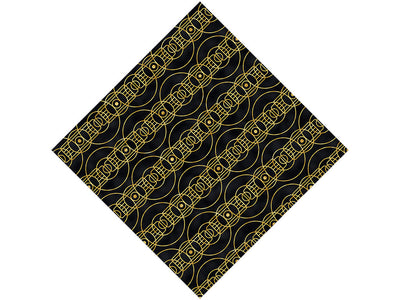 Concentric Circles Art Deco Vinyl Wrap Pattern