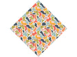 Concentric Rainbow Cobblestone Vinyl Wrap Pattern