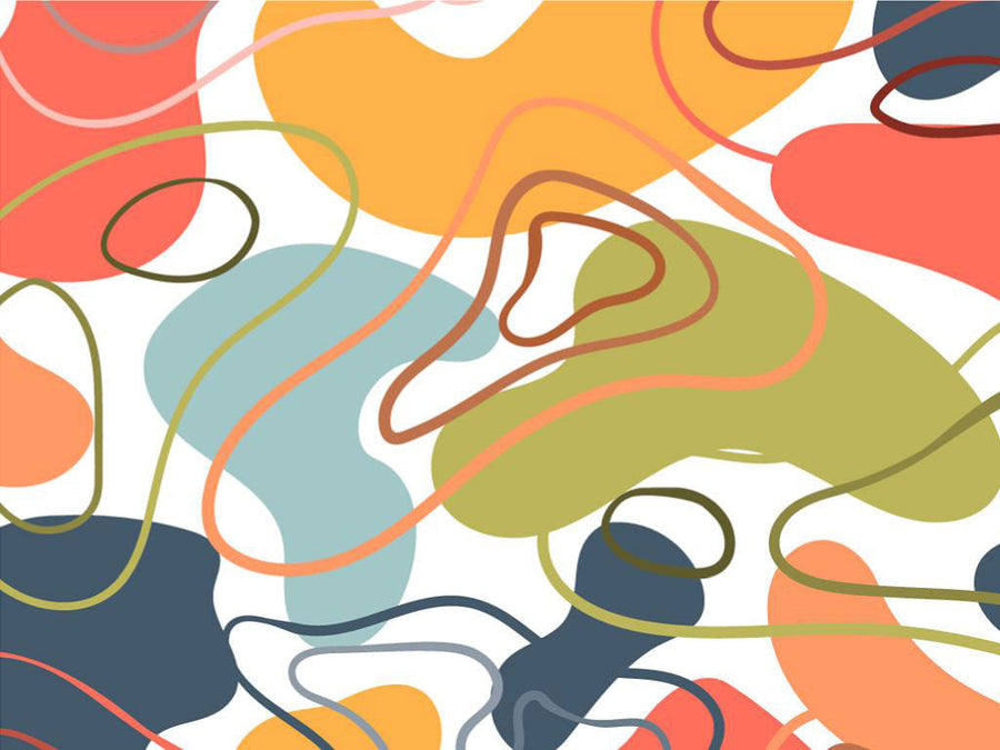 Concentric Rainbow Cobblestone Vinyl Wrap Pattern~Rwraps Series 914 Digitally Printed Vinyl Wrap~0