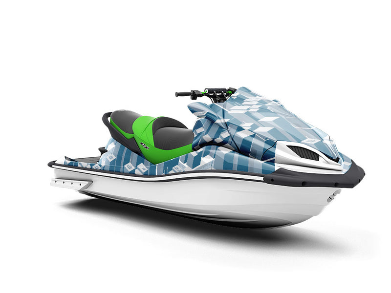 Concrete Jungle Cityscape Jet Ski Vinyl Customized Wrap