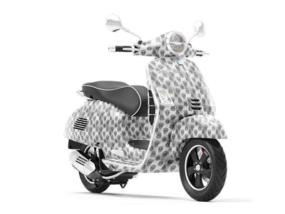 Concrete Muertos Horror Vespa Scooter Wrap Film
