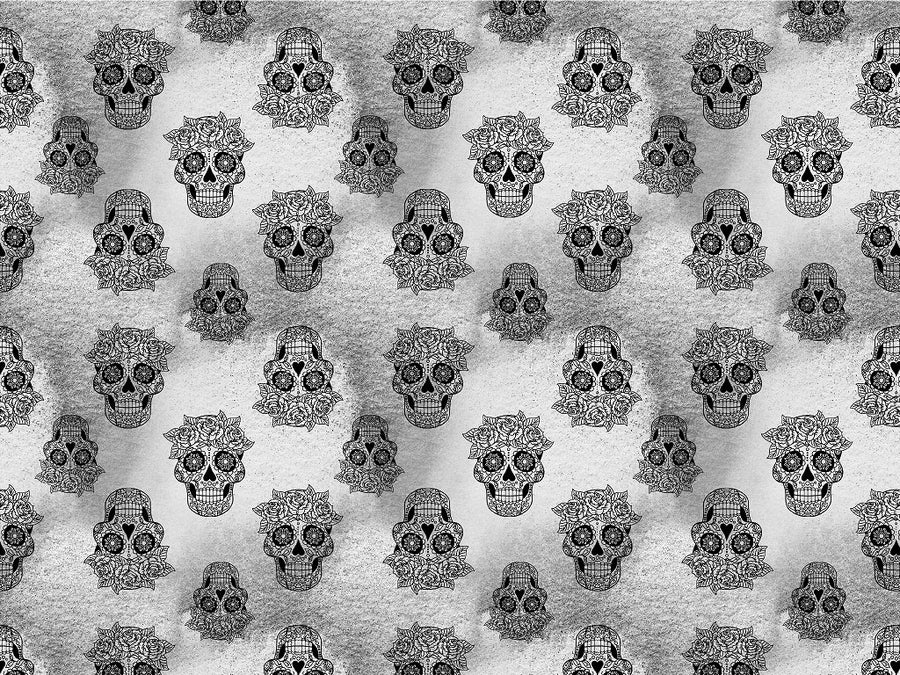 Concrete Muertos Horror Vinyl Wrap Pattern~Rwraps Series 914 Digitally Printed Vinyl Wrap~0