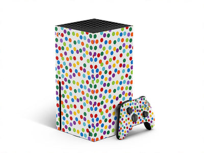 confetti explosion polka dot XBOX DIY Decal