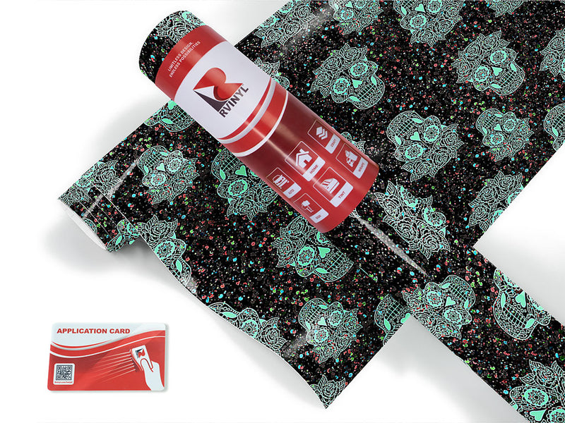 confetti muertos horror Craft Vinyl Roll