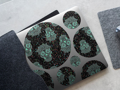 confetti muertos horror DIY Laptop Stickers
