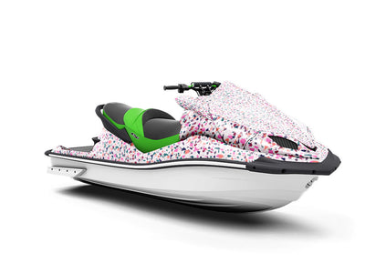 Confetti  Terrazzo Jet Ski Vinyl Customized Wrap