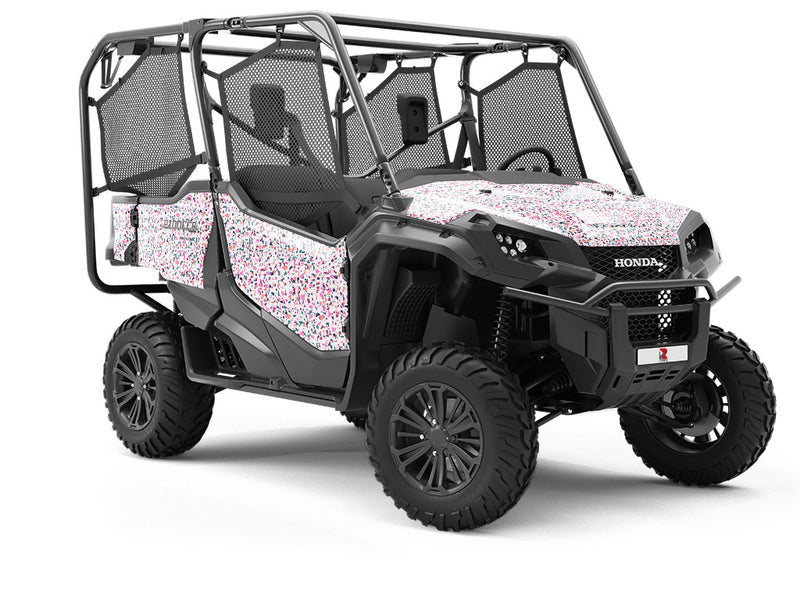 Confetti  Terrazzo Utility Vehicle Vinyl Wrap