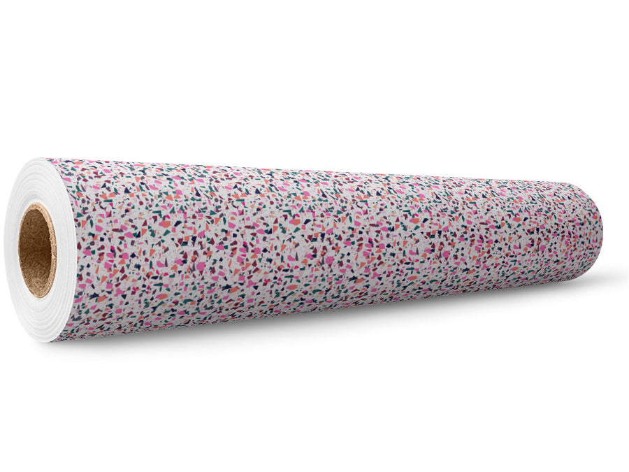 Confetti  Terrazzo Wrap Film Wholesale Roll~Rwraps Series 914 Digitally Printed Vinyl Roll~5