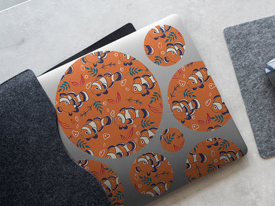confused clownfish salt water DIY Laptop Stickers