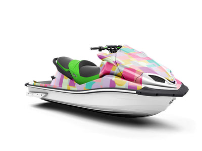 Congo Configurations Mosaic Jet Ski Vinyl Customized Wrap
