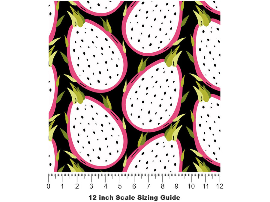 Connie Mayer Fruit Vinyl Film Pattern Size 12 inch Scale~Rwraps Connie Mayer Fruit Sizing Chart~2