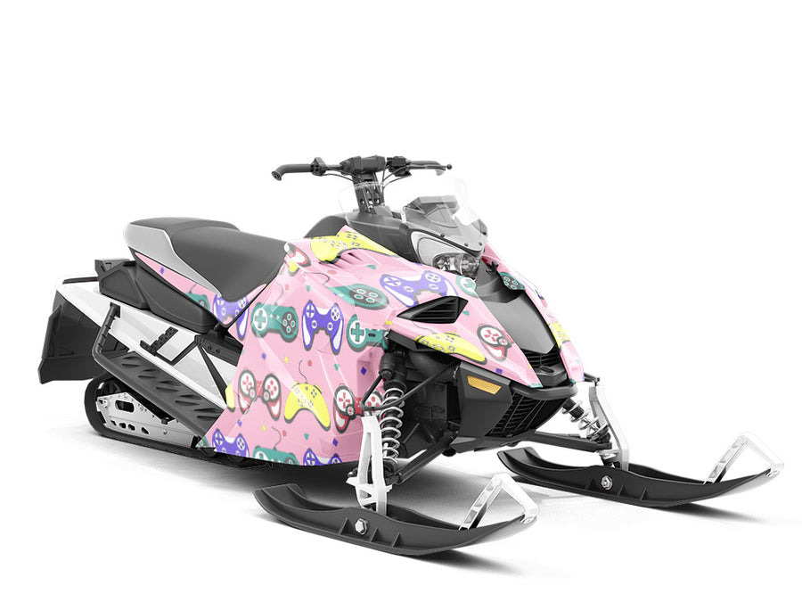 Console Control Gaming Custom Wrapped Snowmobile