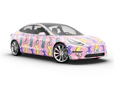 Console Control Gaming Vehicle Vinyl Wrap