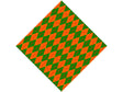 Construction Ahead Argyle Vinyl Wrap Pattern