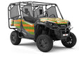 Construction Ahead Argyle Utility Vehicle Vinyl Wrap