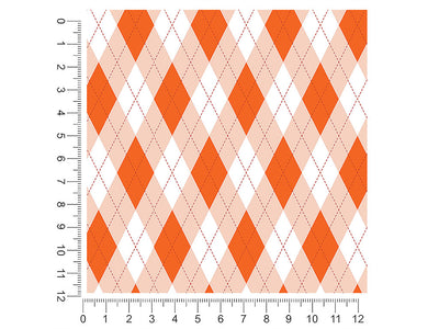 construction vest argyle 1ft x 1ft Craft Sheets