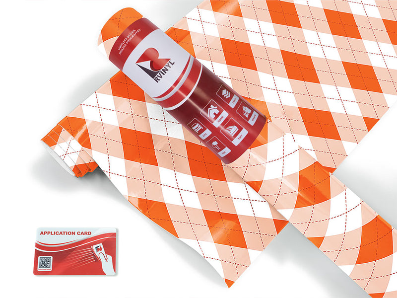 construction vest argyle Craft Vinyl Roll