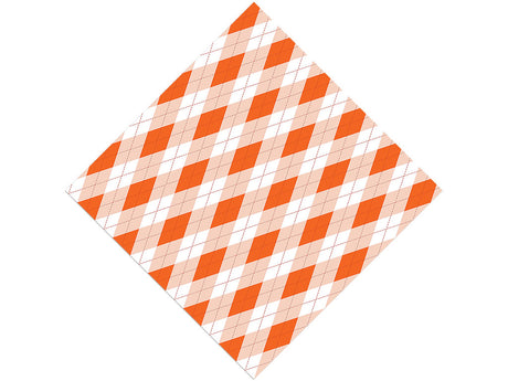 Construction Vest Argyle Vinyl Wrap Pattern