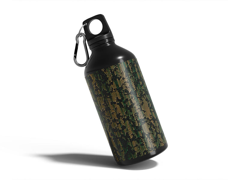 contaminated forest rust Water Bottle DIY Stickers
