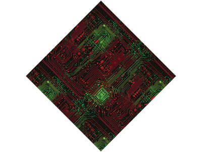 Contrasting Connections Technology Vinyl Wrap Pattern~Rwraps Series 914 Digitally Printed Vinyl Wrap~0