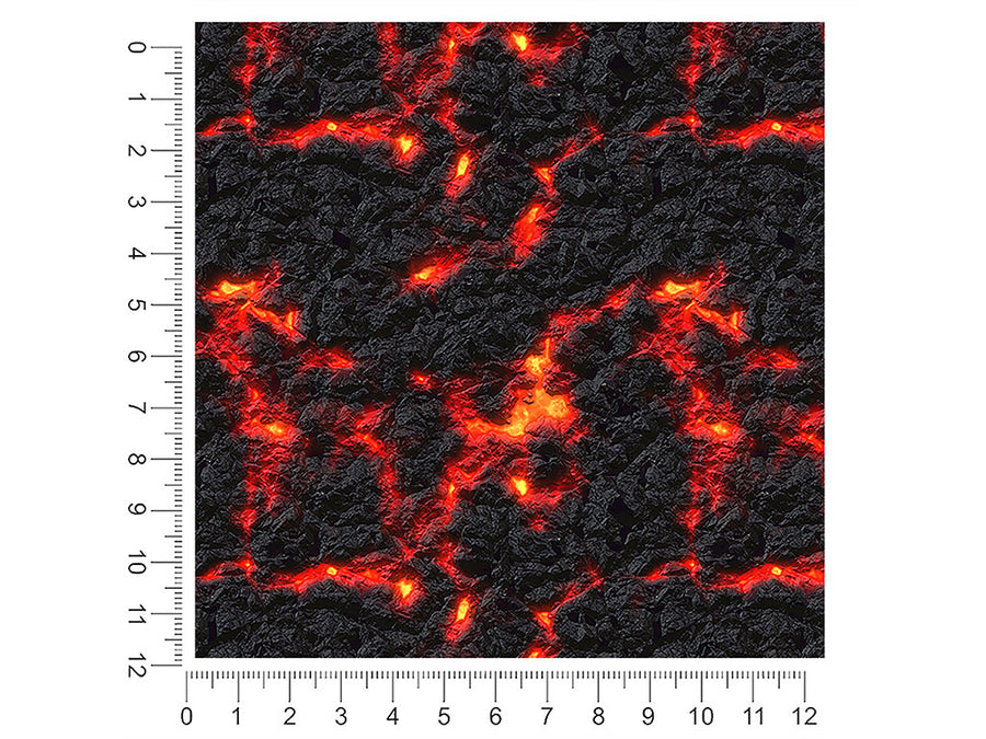 converging tectonic lava 1ft x 1ft Craft Sheets