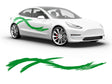 3M Bright Green Convolution Body Graphic~Full Side Auto Decal Kit~0