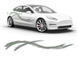 3M Light Gray Convolution Body Graphic~Full Side Auto Decal Kit~0