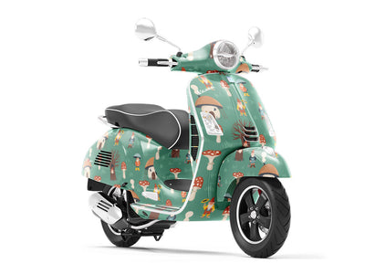 Cookies Ready Fantasy Vespa Scooter Wrap Film