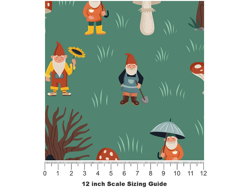 Cookies Ready Fantasy Vinyl Film Pattern Size 12 inch Scale~Rwraps Cookies Ready Fantasy Sizing Chart~2