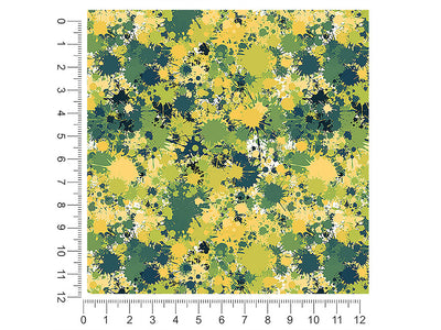 cool chameleon paint splatter 1ft x 1ft Craft Sheets