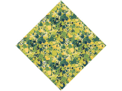 Cool Chameleon Paint Splatter Vinyl Wrap Pattern