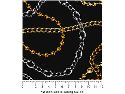 Cool Collection Bling Vinyl Film Pattern Size 12 inch Scale~Rwraps Cool Collection Bling Sizing Chart~2
