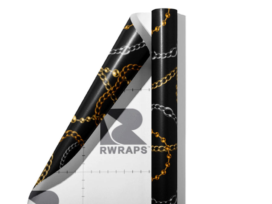 Cool Collection Bling Wrap Film Sheets~Rwraps Series 914 Cool Collection Bling Scrolled Sheet~3