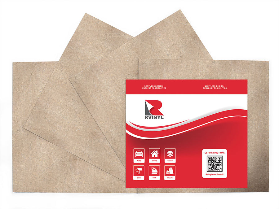 copper limestone stone Craft Vinyl Sheet Pack