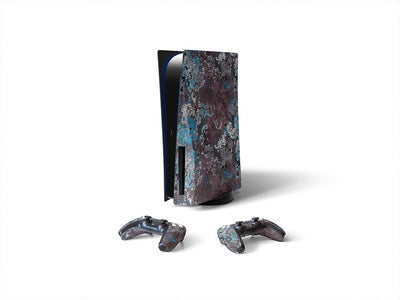 copper patina rust Sony PS5 DIY Skin