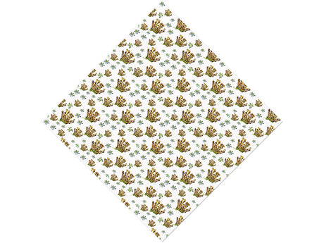 Coprinellus Micaceous Mushroom Vinyl Wrap Pattern