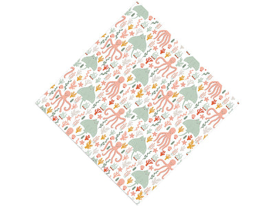 Coral Companions Marine Life Vinyl Wrap Pattern