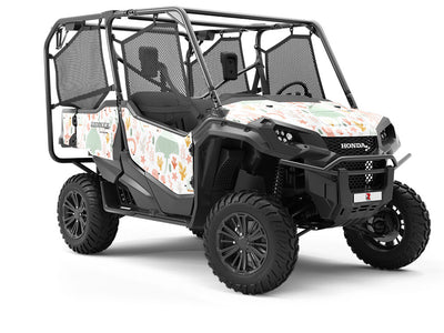 Coral Companions Marine Life Utility Vehicle Vinyl Wrap