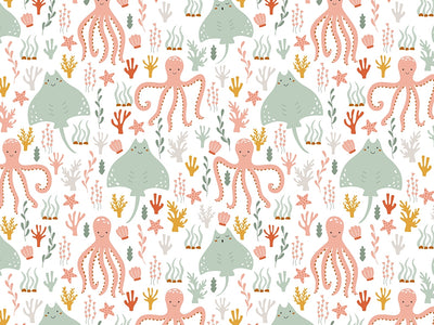 Coral Companions Marine Life Vinyl Wrap Pattern~Rwraps Series 914 Digitally Printed Vinyl Wrap~0