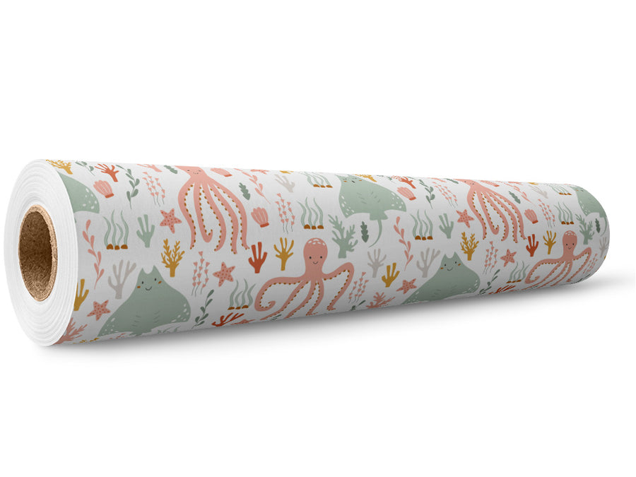 Coral Companions Marine Life Wrap Film Wholesale Roll~Rwraps Series 914 Digitally Printed Vinyl Roll~5