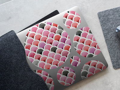coral shells fantasy DIY Laptop Stickers