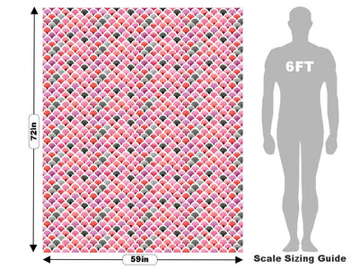 Coral Shells Fantasy Vehicle Wrap Scale~Rwraps Series 914 Coral Shells Fantasy Measurements~1