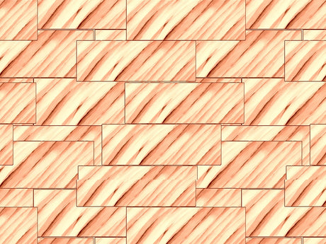 Coral Tile Vinyl Wrap Pattern~Rwraps Series 914 Digitally Printed Vinyl Wrap~0