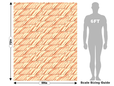 Coral Tile Vehicle Wrap Scale~Rwraps Series 914 Coral Tile Measurements~2