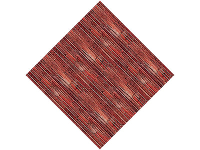 Cordovan Red Brick Vinyl Wrap Pattern